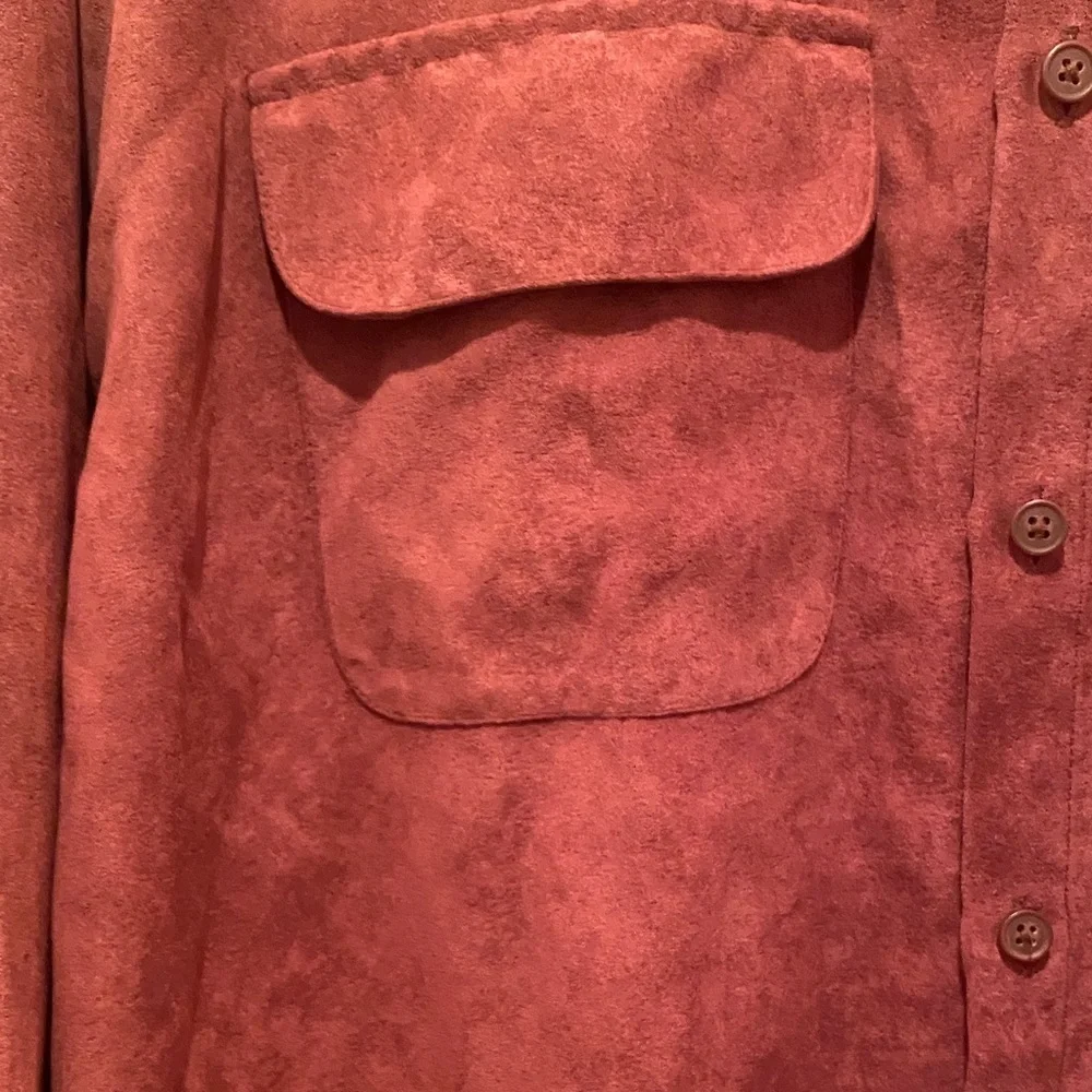 Van Heusen Men's Terracotta Shirt Jacket